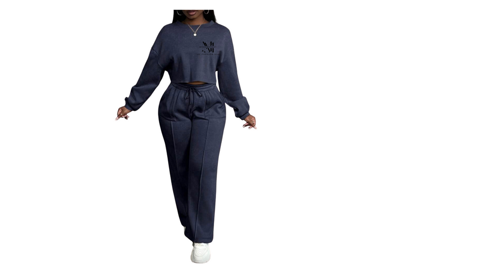 “It’s My Day” Navy Jogger