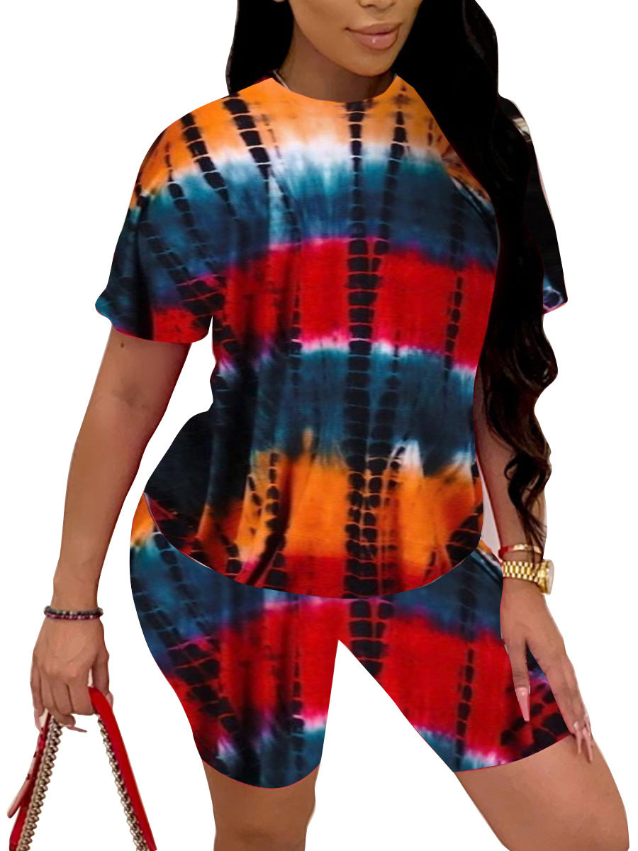 Tie-Dye Printed Spring Set